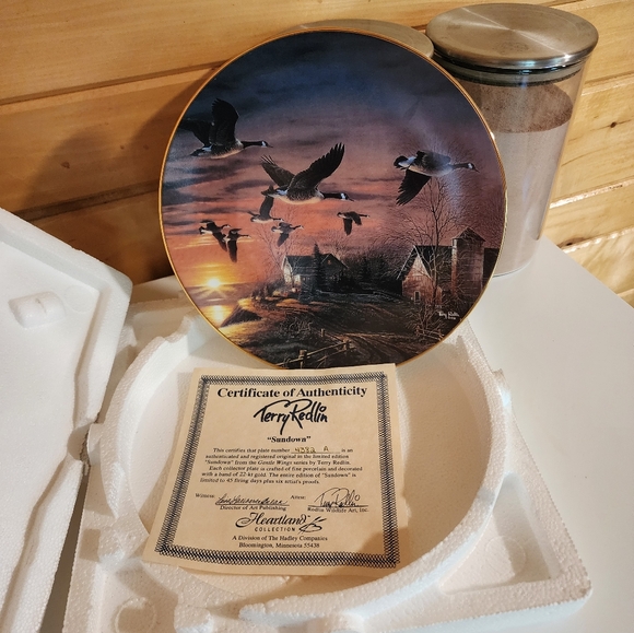 Terry Redlin "Sundown" plate - Picture 1 of 4